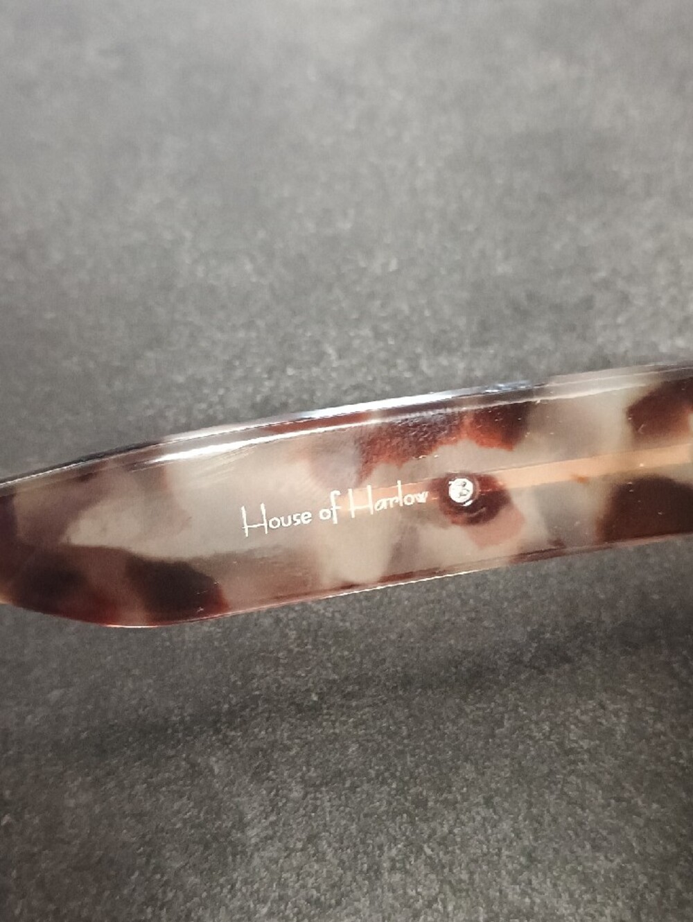 House Of Harlow 1960 Tortoiseshell Square Sunglasses - Picture 5 of 5